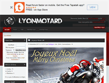 Tablet Screenshot of lyonmotard.com